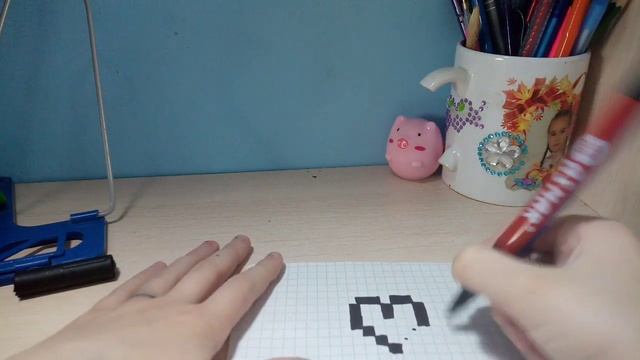 Как нарисовать мини сердечко смотреть онлайн