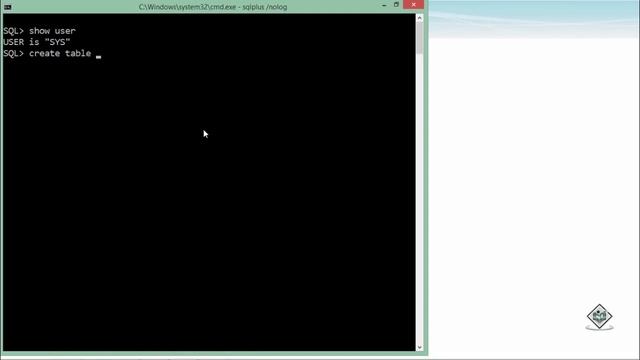 Session 5 - Oracle SQL Create Table смотреть онлайн