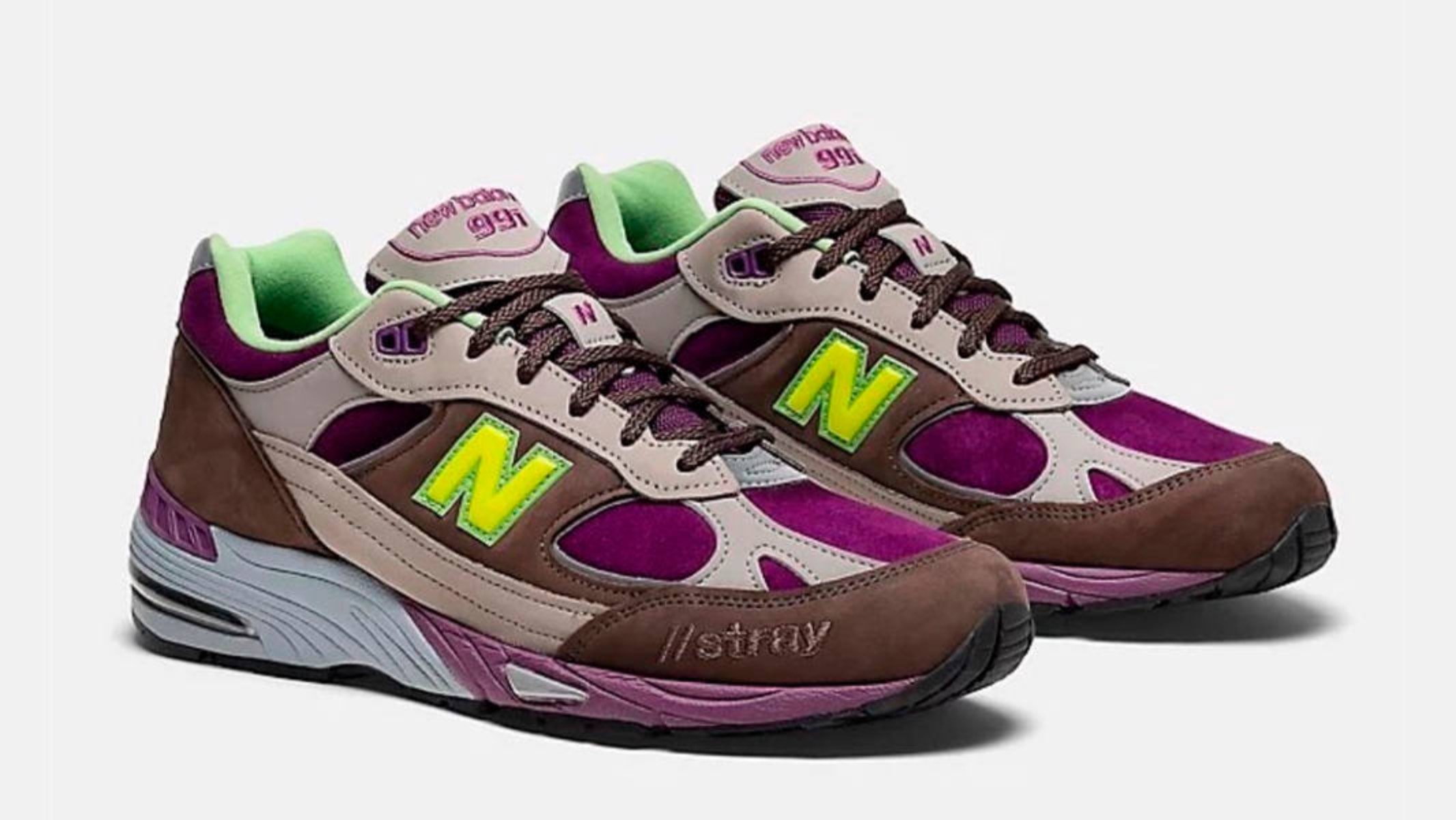 Обзор кроссовок №200: New Balance 991 x Stray Rats "Brown" смотреть онлайн