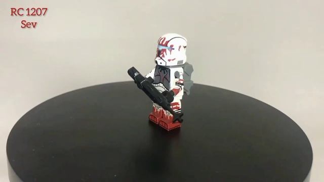 Обзор фигурок LEGO Star Wars: Republic Commando от Clone Army Customs, отряд Дельта смотреть онлайн