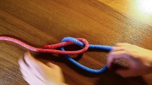 Шкотовый узел. Как вязать