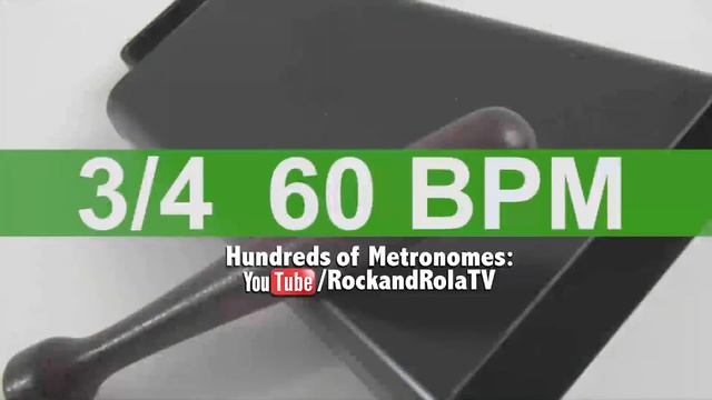 🔴 60 BPM 3/4 Bell Metronome смотреть онлайн