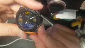 TISSOT RACING-TOUCH настройка и замена батарейки