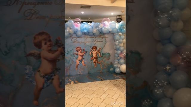 Фотозона из шаров на крещение смотреть онлайн