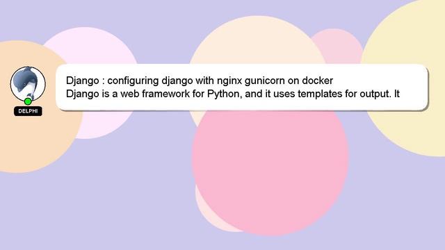Django : configuring django with nginx gunicorn on docker смотреть онлайн