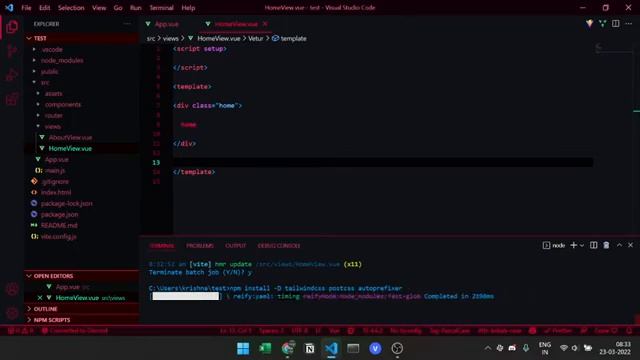 How to add tailwindcss to vue project смотреть онлайн