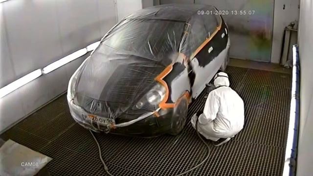 Покраска honda jazz смотреть онлайн