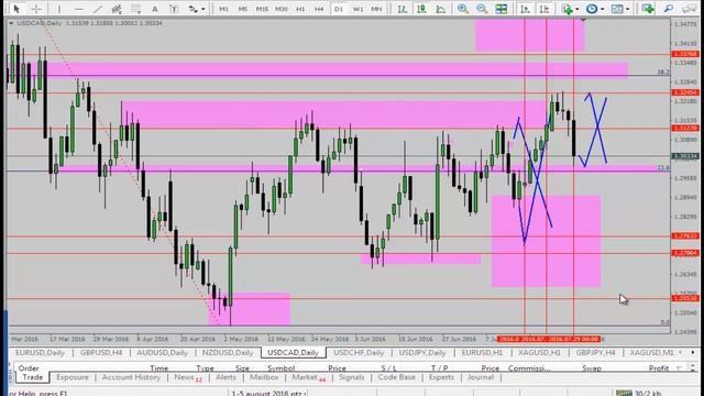 Forex Daily Analysis and PTZ For 1 - 5 August 2016 смотреть онлайн