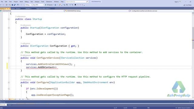 CRUD in ASP.NET Core With Entity Framework Core | Code First смотреть онлайн
