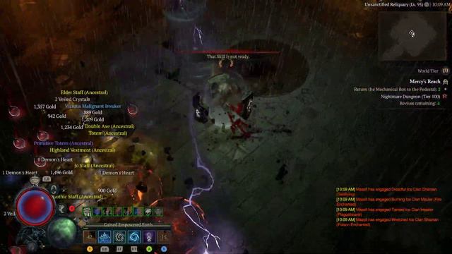 Diablo 4 Druid Bulwark T100 3 minute run marathon 4 смотреть онлайн