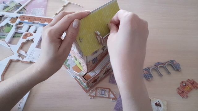 Как собирать пазлы? Поделки. Собираем домик смотреть онлайн
