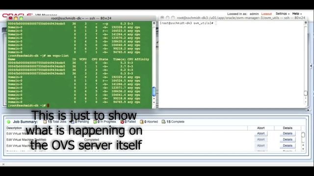 Oracle VM CPU pinning with the OVM Utilities Guide for Release 3 смотреть онлайн