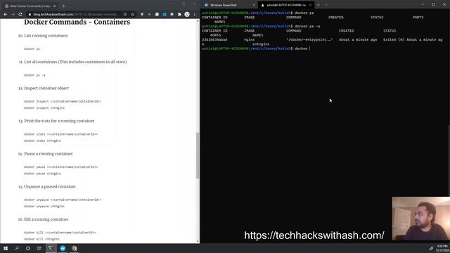 Basic Docker Commands for Beginners | Hands On with Examples смотреть онлайн