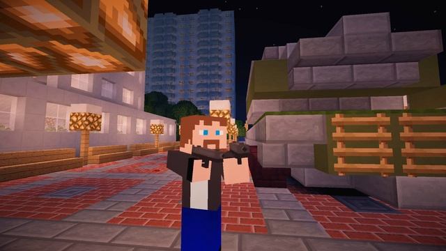 СПАСАТЬСЯ ИЛИ ДРАТЬСЯ?! - ДЕНЬ 2 - ЗОМБИ АПОКАЛИПСИС В МАЙНКРАФТ - MINECRAFT СЕРИАЛ смотреть онлайн