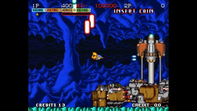 Andro Dunos - Full Playthrough (NEOGEO) смотреть онлайн