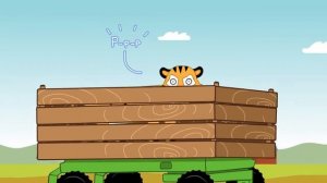 Песенки для детей - Едет трактор//4K