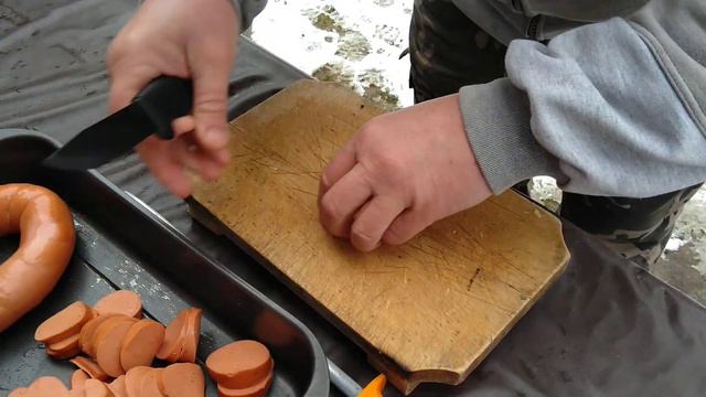 Mora Bushcraft Black mini test...5... смотреть онлайн