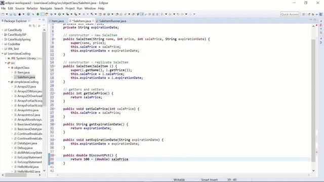 Java Tutorial Lesson 0029 - Parent and Child class, Inheritance, Object Oriented Programming (OOP) смотреть онлайн