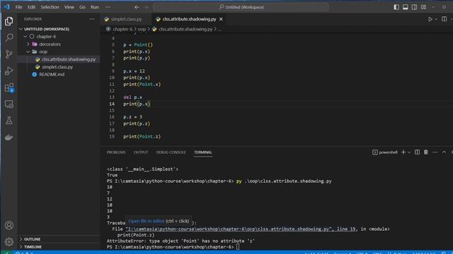 Python Course: 6.2.2-6.2.3 : OOP смотреть онлайн