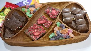 Шоколадный асмр🍫 приятные звуки хруст и скрип шоколада для вашего удовлетворения и мурашек🥰