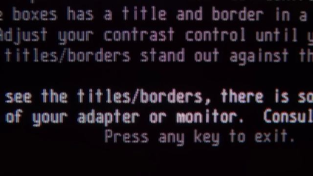 The worst VGA monitor ever made - Tandy VGM-225 смотреть онлайн