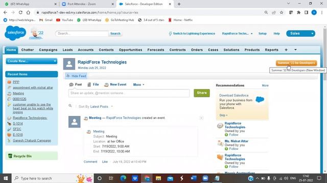 SALESFORCE tutorials || Demo - 3 || by Mr. Sai On 25-07-2022 @5PM IST смотреть онлайн