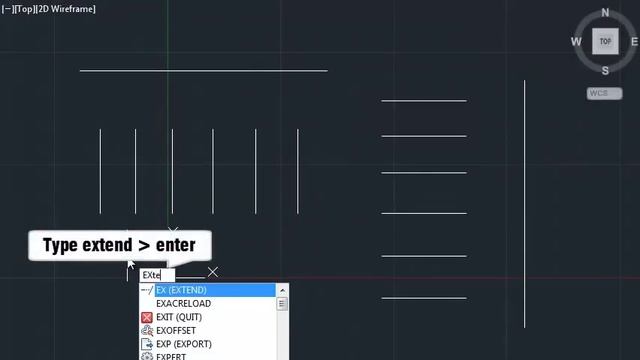Understanding AutoCAD Extend Command смотреть онлайн