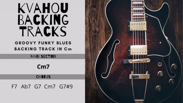 Groovy Funky Blues Backing Track in Cm смотреть онлайн
