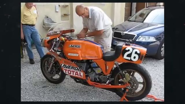 Мотоцикл с двигателем FORMULA 1 - Laverda V6 смотреть онлайн