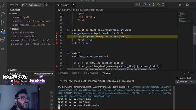 Debugging Python with VScode. смотреть онлайн