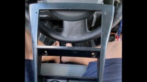 Установка 9 дюймового планшета на Нисан  Альмера классик без рамки