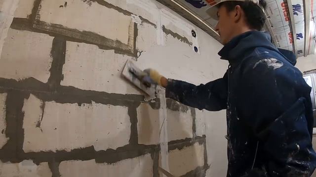 ?ПРОСТОЙ способ ШТУКАТУРКИ газобетона смотреть онлайн