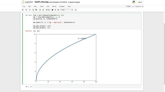 MetPy Mondays #40 - LaTeX in Matplotlib смотреть онлайн