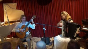 Roman Zorkin(guitar) and Tatyana Zorkina(accordion) FIREDANCE