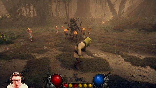 UNKNOWN OGRE - ШРЕК ОБОРОНЯЕТ СВОЁ БОЛОТО | ПОЛНОЕ ПРОХОЖДЕНИЕ