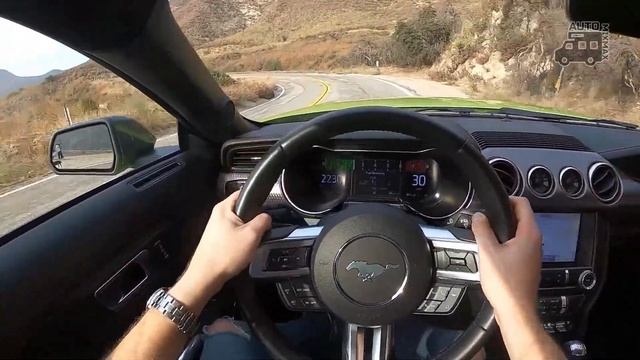 Дорожный тест драйв 2020 FORD MUSTANG EcoBoost | Test Drive 2020 FORD MUSTANG EcoBoost