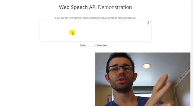 Speech to Text with Google Web Speech API смотреть онлайн