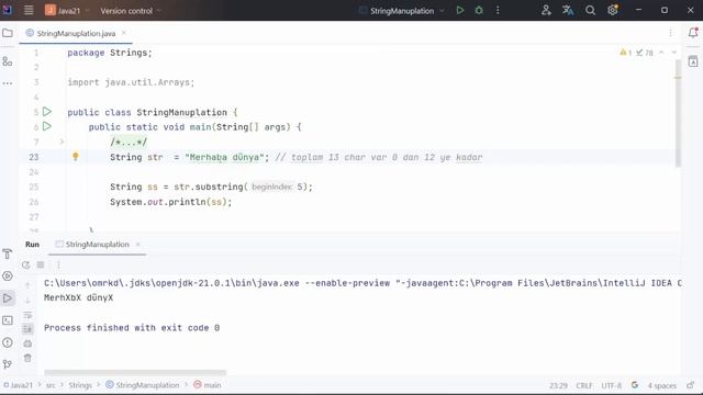 53 - Java String Metotları (2023) смотреть онлайн