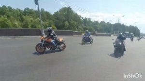 Похороны Саши Diablo R1 глазами байкеров.