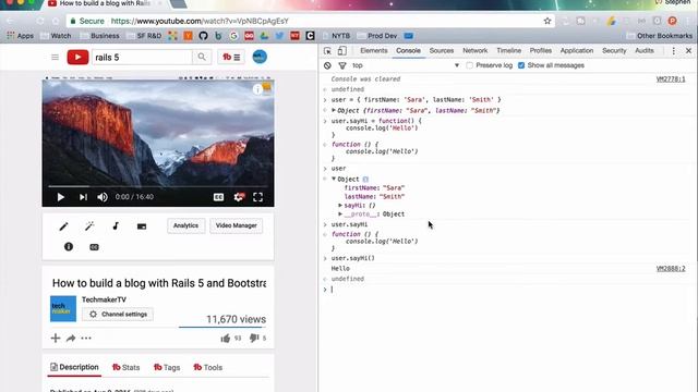 Javascript from the ground up - Part 2 смотреть онлайн