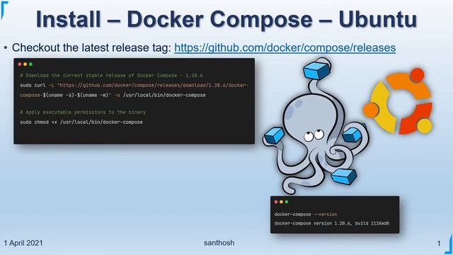 How to install Docker Compose in Ubuntu 20.04 TLS and Windows 10 | Step-by-Step guide смотреть онлайн