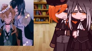 Реакция персонажей бсд на шипы.(2/?) (КуниЗай, Чуаку)