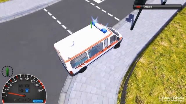Время Симуляторов! #1-Rettungswagen Simulator 2012 смотреть онлайн