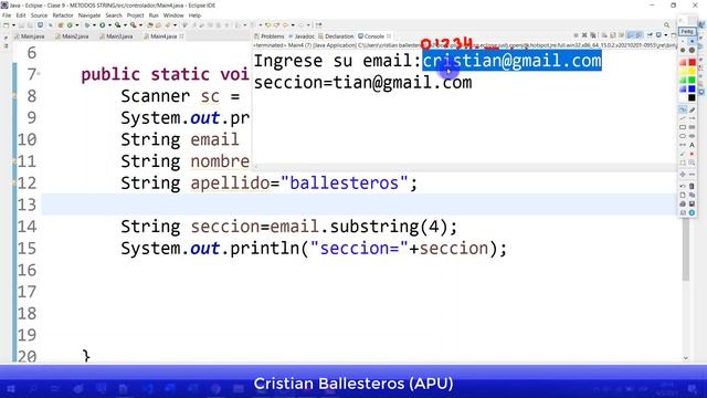 Metodos String subString replace en JAVA PARTE 1/2 смотреть онлайн