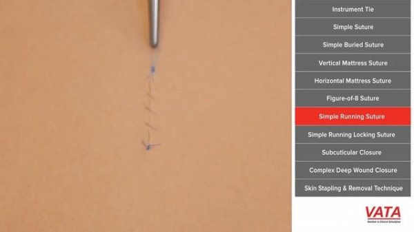 Suture Techniques Course Video