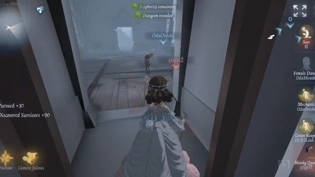 Identity V 3 hackers in rank! With seer crawling faster than the hunter смотреть онлайн