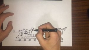 Как нарисовать ФИЖДЕРОНА - HomeAnimations / Мультики про танки
