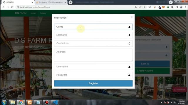RESERVATION SYSTEM(FOR RESORT) | PHP AND MYSQL смотреть онлайн