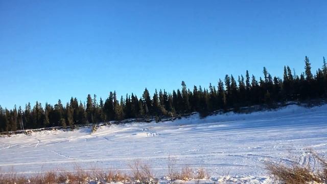 Как я опять оказался на Северо-Западных территориях. Часть 1. Замёрзшая река Hay River смотреть онлайн