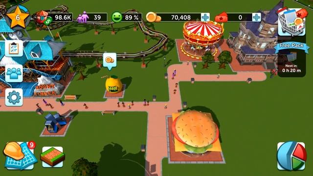 RollerCoaster Tycoon Touch (by Atari) - IOS / Android - HD LiveStream